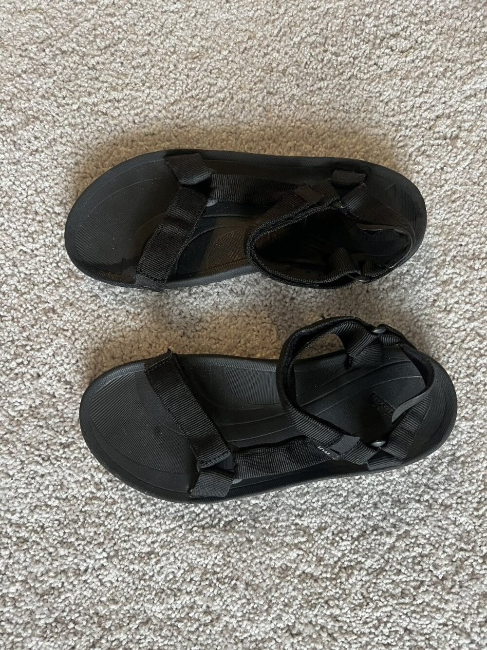 Teva Original Universal Men's Strap Sandals Size 10 Black